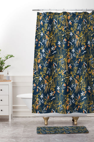 Marta Barragan Camarasa Autumnal nature III 22 Shower Curtain And Mat