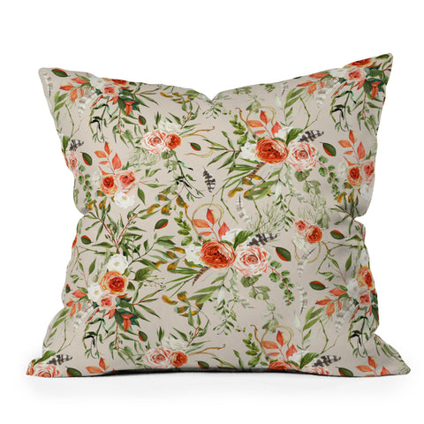Marta Barragan Camarasa Ayiana meadow Throw Pillow