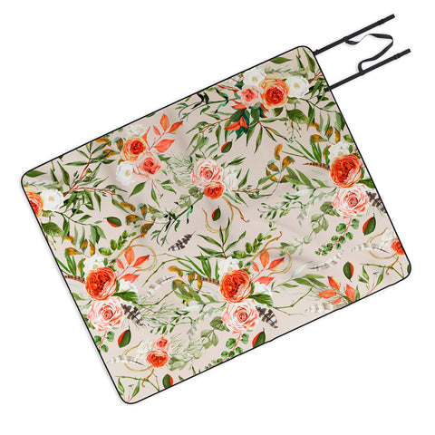 Marta Barragan Camarasa Ayiana meadow Picnic Blanket