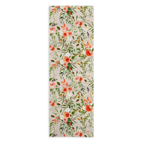 Marta Barragan Camarasa Ayiana meadow Yoga Towel