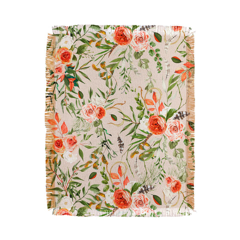 Marta Barragan Camarasa Ayiana meadow Throw Blanket