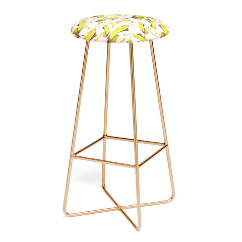Marta Barragan Camarasa Banana leaf and bananas Bar Stool
