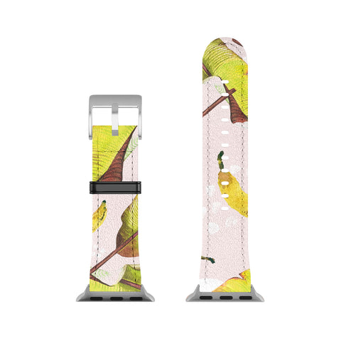 Marta Barragan Camarasa Banana leaf and bananas Apple Watch Band