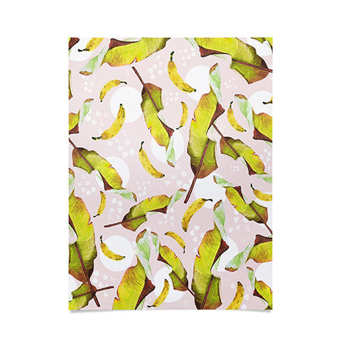 Marta Barragan Camarasa Banana leaf and bananas Poster