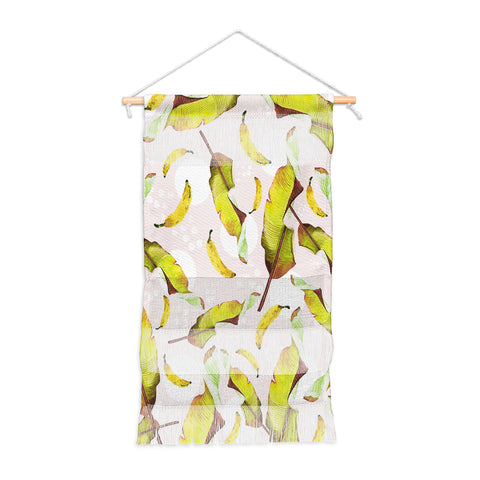 Marta Barragan Camarasa Banana leaf and bananas Wall Hanging Portrait