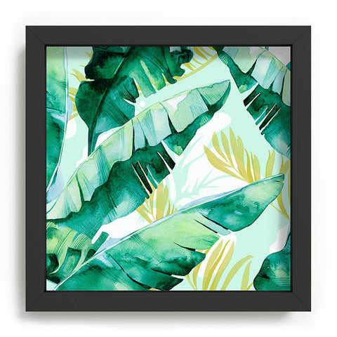 Marta Barragan Camarasa Banana leaf II Recessed Framing Square