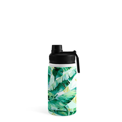 Marta Barragan Camarasa Banana leaf II Water Bottle