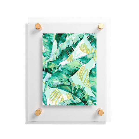 Marta Barragan Camarasa Banana leaf II Floating Acrylic Print