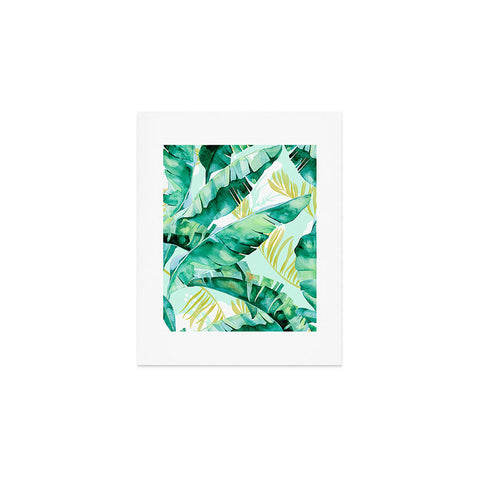 Marta Barragan Camarasa Banana leaf II Art Print