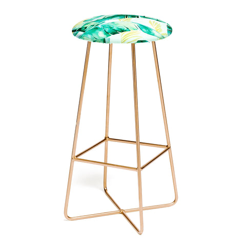 Marta Barragan Camarasa Banana leaf II Bar Stool