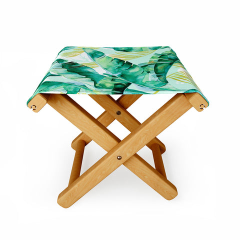 Marta Barragan Camarasa Banana leaf II Folding Stool
