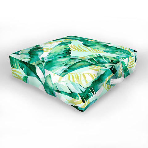 Marta Barragan Camarasa Banana leaf II Outdoor Floor Cushion