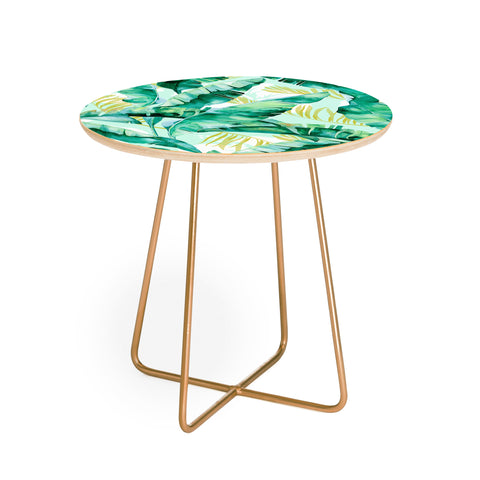 Marta Barragan Camarasa Banana leaf II Round Side Table