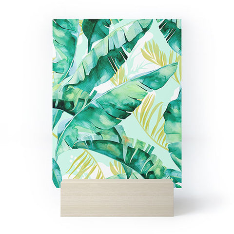 Marta Barragan Camarasa Banana leaf II Mini Art Print