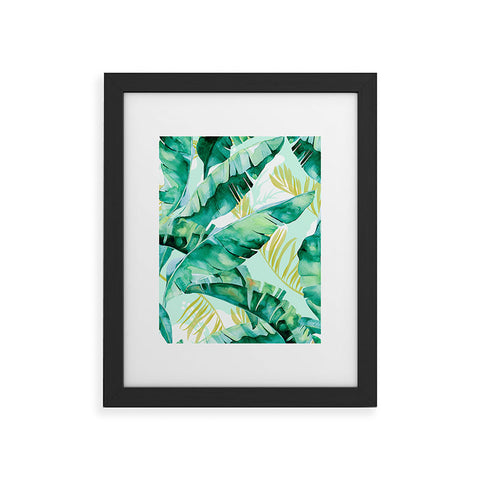 Marta Barragan Camarasa Banana leaf II Framed Art Print