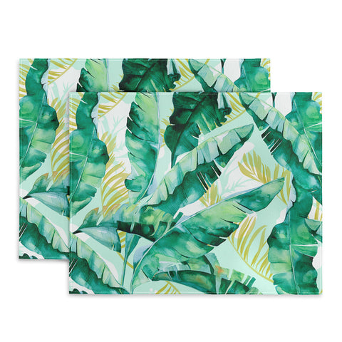 Marta Barragan Camarasa Banana leaf II Placemat