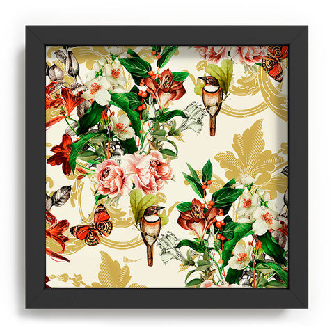 Marta Barragan Camarasa Baroque flower bouquet I Recessed Framing Square