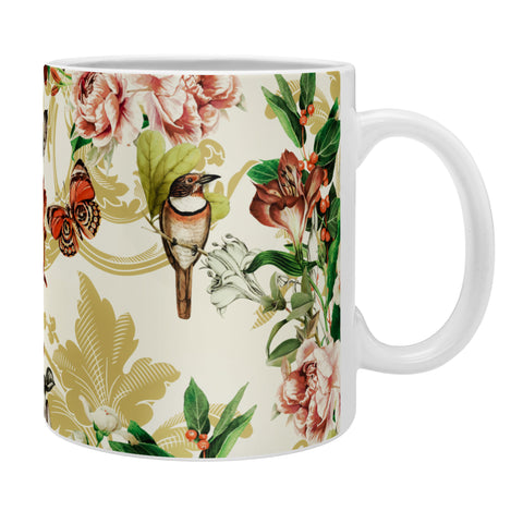 Marta Barragan Camarasa Baroque flower bouquet I Coffee Mug