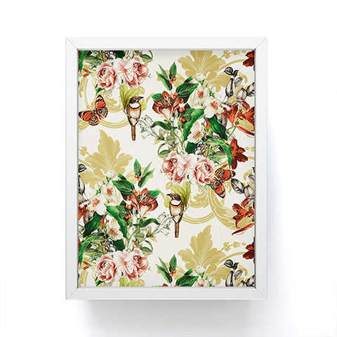 Marta Barragan Camarasa Baroque flower bouquet I Framed Mini Art Print