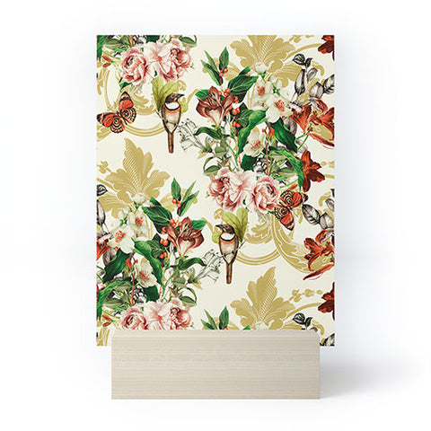 Marta Barragan Camarasa Baroque flower bouquet I Mini Art Print