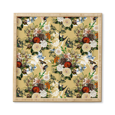 Marta Barragan Camarasa Baroque flower bouquet II Framed Wall Art