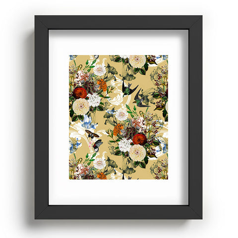 Marta Barragan Camarasa Baroque flower bouquet II Recessed Framing Rectangle
