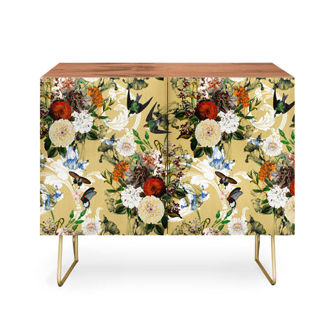 Marta Barragan Camarasa Baroque flower bouquet II Credenza