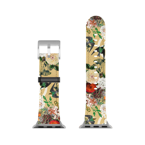 Marta Barragan Camarasa Baroque flower bouquet II Apple Watch Band