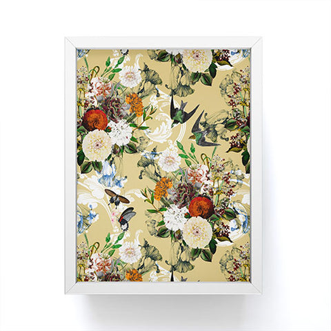 Marta Barragan Camarasa Baroque flower bouquet II Framed Mini Art Print