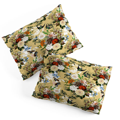 Marta Barragan Camarasa Baroque flower bouquet II Pillow Shams