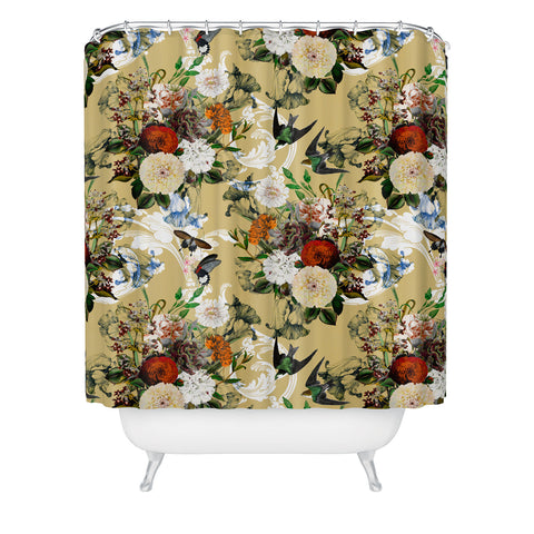 Marta Barragan Camarasa Baroque flower bouquet II Shower Curtain