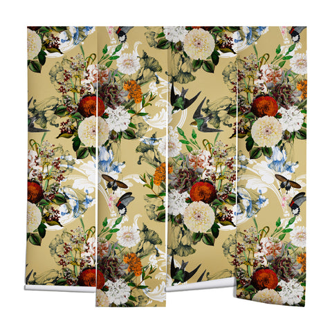 Marta Barragan Camarasa Baroque flower bouquet II Wall Mural
