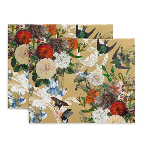 Marta Barragan Camarasa Baroque flower bouquet II Placemat