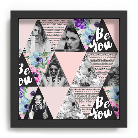 Marta Barragan Camarasa Be you triangles Recessed Framing Square
