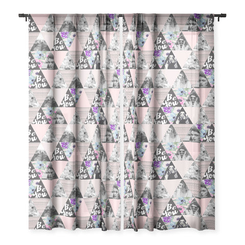 Marta Barragan Camarasa Be you triangles Sheer Non Repeat
