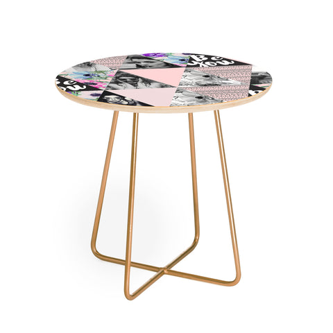 Marta Barragan Camarasa Be you triangles Round Side Table