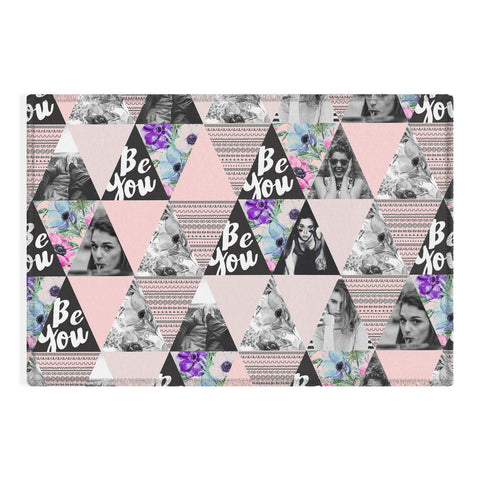 Marta Barragan Camarasa Be you triangles Outdoor Rug