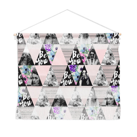 Marta Barragan Camarasa Be you triangles Wall Hanging Landscape