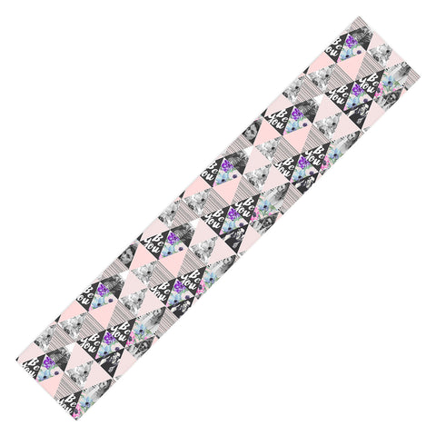Marta Barragan Camarasa Be you triangles Table Runner