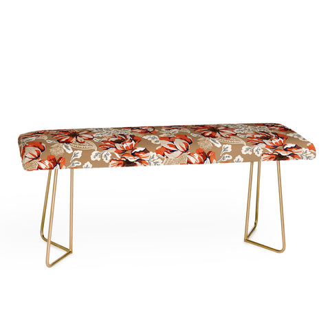 Marta Barragan Camarasa Big flowers in the paisleys 22 Bench