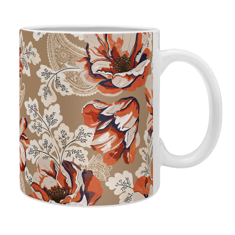 Marta Barragan Camarasa Big flowers in the paisleys 22 Coffee Mug