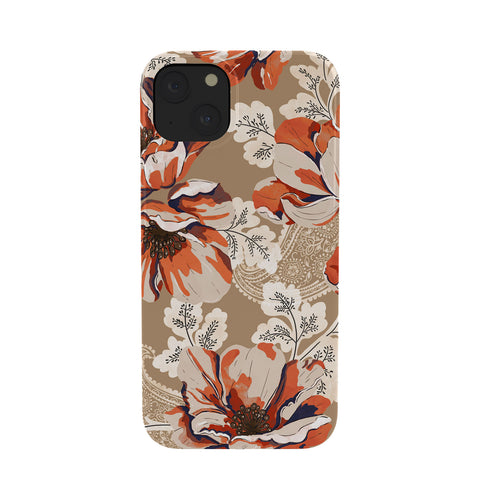 Marta Barragan Camarasa Big flowers in the paisleys 22 Phone Case