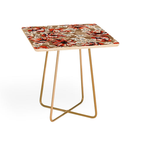 Marta Barragan Camarasa Big flowers in the paisleys 22 Side Table