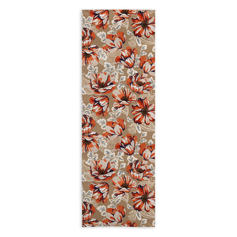 Marta Barragan Camarasa Big flowers in the paisleys 22 Yoga Towel