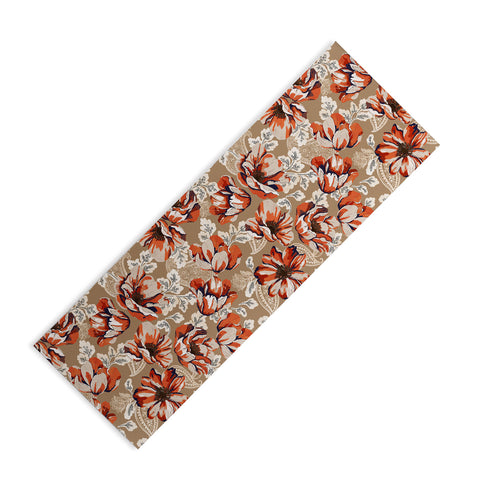 Marta Barragan Camarasa Big flowers in the paisleys 22 Yoga Mat