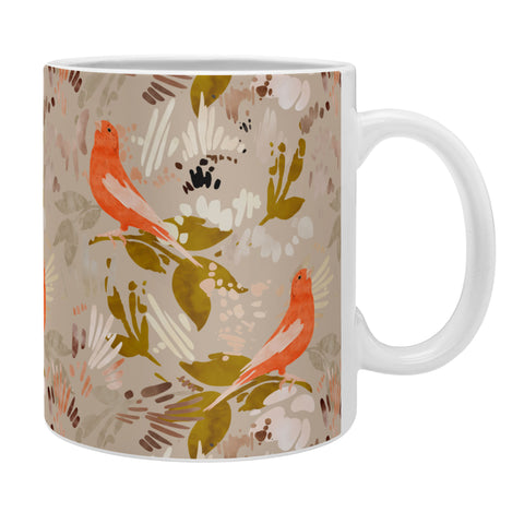 Marta Barragan Camarasa Birds in abstract nature 10 Coffee Mug
