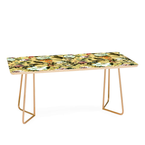 Marta Barragan Camarasa Birds in floral bouquets Coffee Table