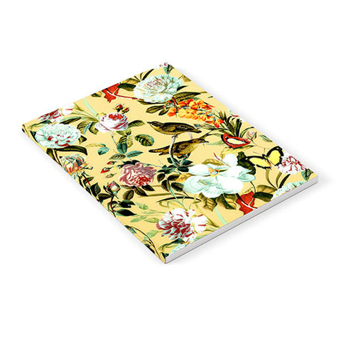 Marta Barragan Camarasa Birds in floral bouquets Notebook