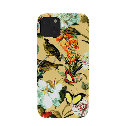 Marta Barragan Camarasa Birds in floral bouquets Phone Case