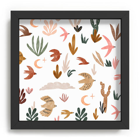 Marta Barragan Camarasa Birds in the desert Recessed Framing Square
